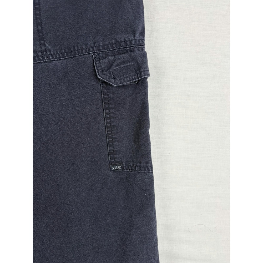 5.11 Tactical Mens Cargo Pants‎ Navy Blue Utility Work Trousers 32 x 29 - Picture 9 of 11